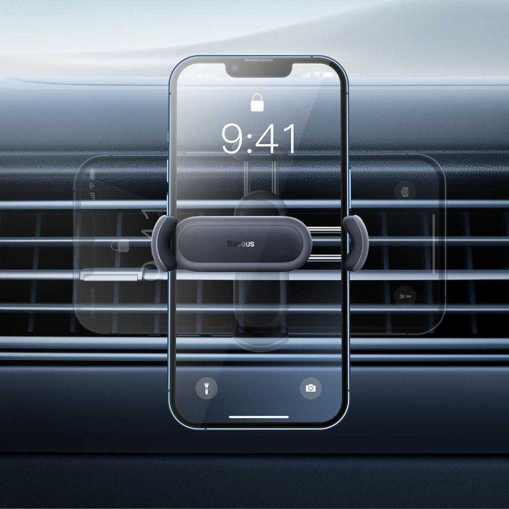 Універсальний автотримач Baseus Steel Cannon 2 Air Outlet Car (SUGP000001) - зображення 7