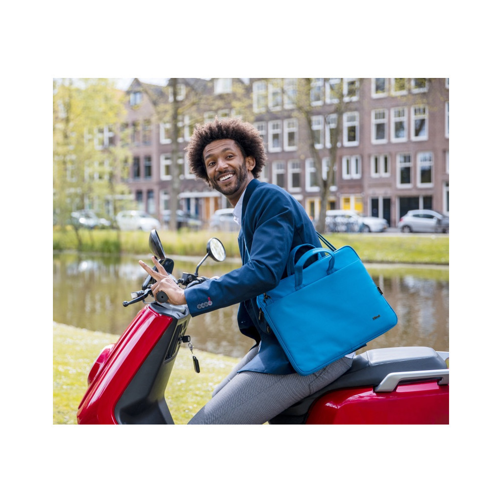 Сумка для ноутбука Trust 16" BOLOGNA ECO BLUE (24448) - зображення 3