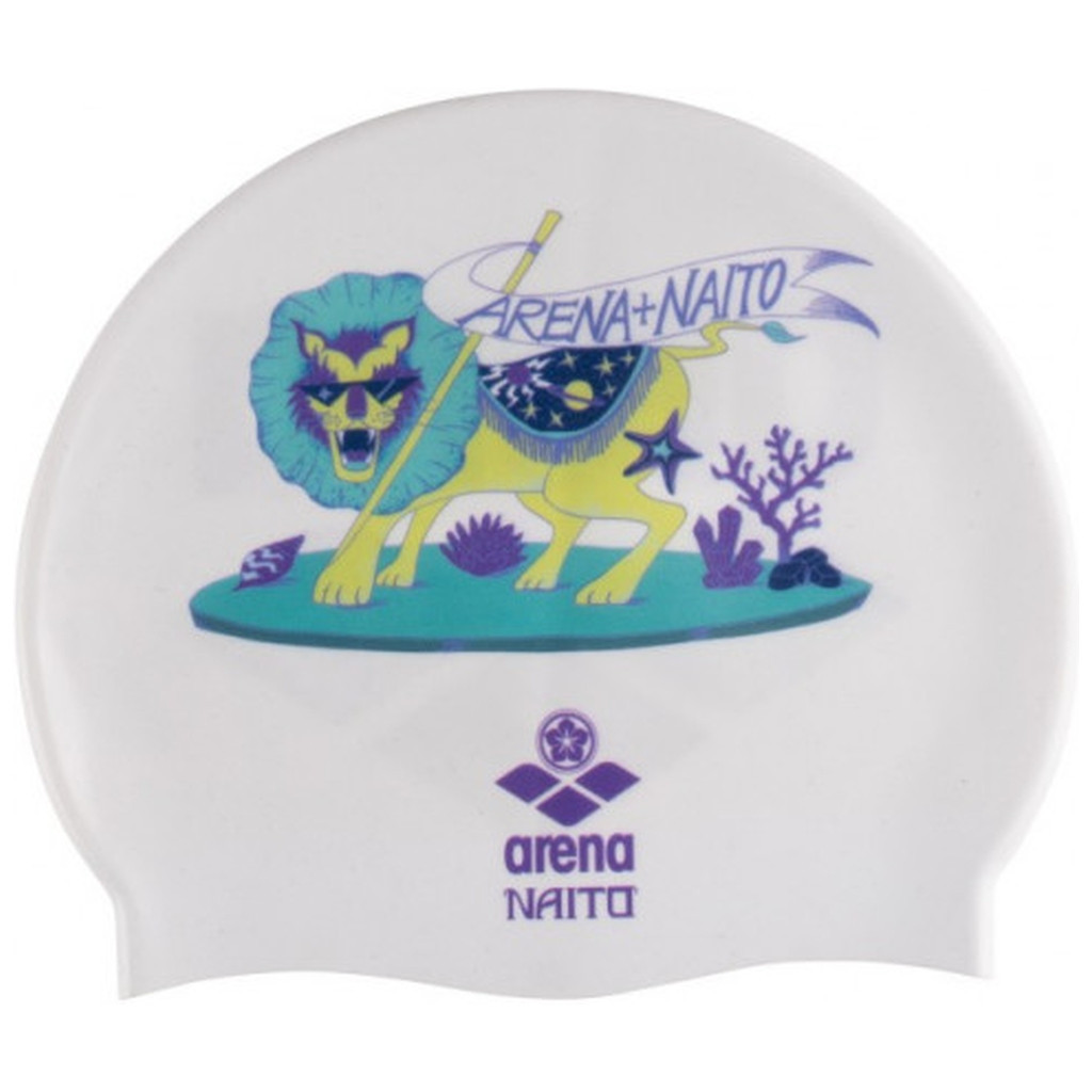 Шапка для плавання Arena Fan Planet - HD Cap 007593-230 мультиколор Уні OSFM (3468337332619) - зображення 1