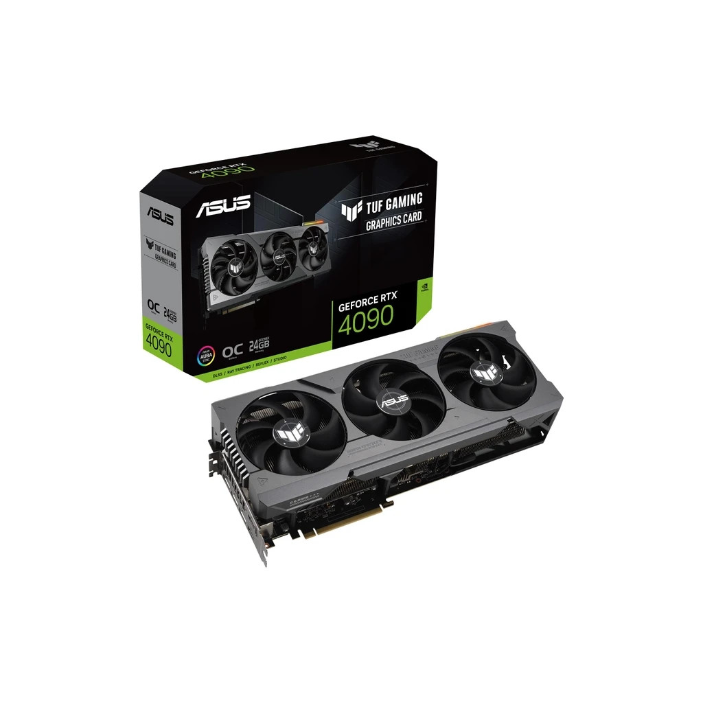 Відеокарта ASUS GeForce RTX4090 24GB TUF OC GAMING (TUF-RTX4090-O24G-GAMING) - зображення 2