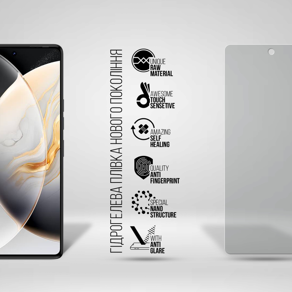 Плівка захисна Armorstandart Matte Tecno Camon 30 (CL6) (ARM77136) - зображення 2