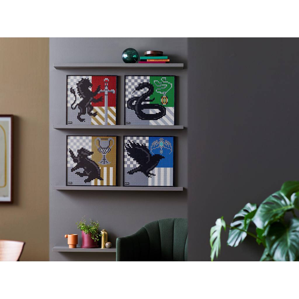 Конструктор LEGO Art Гаррі Поттер Герби Гоґвортсу 4249 деталей (31201) - зображення 8