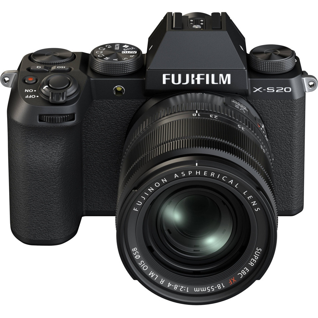 Цифровий фотоапарат Fujifilm X-S20 + XF 18-55mm F2.8-4.0 Kit Black (16782002) - зображення 2