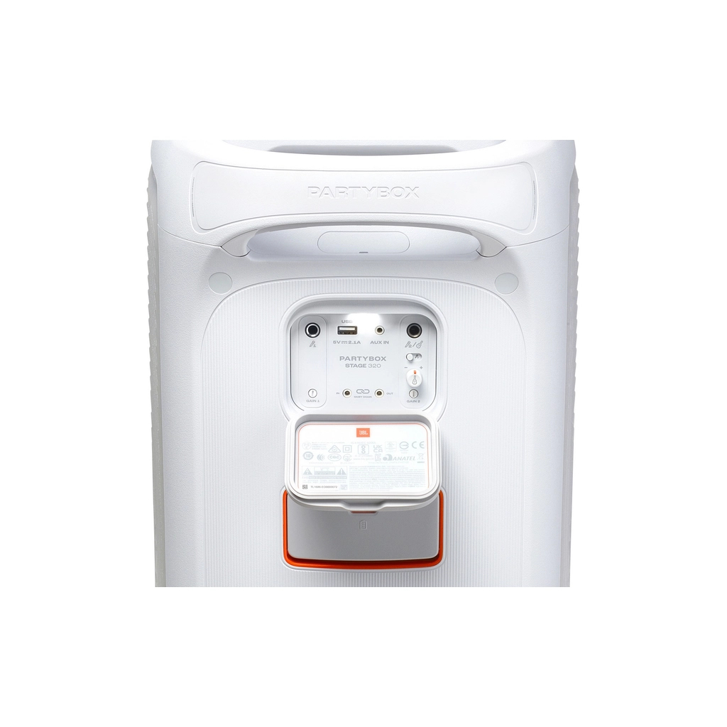 Акустична система JBL PartyBox Stage 320 White (JBLPBSTAGE320SWEP) - зображення 7