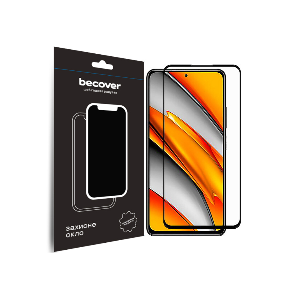 Скло захисне BeCover ZTE Blade V40s Black (709754) - зображення 1