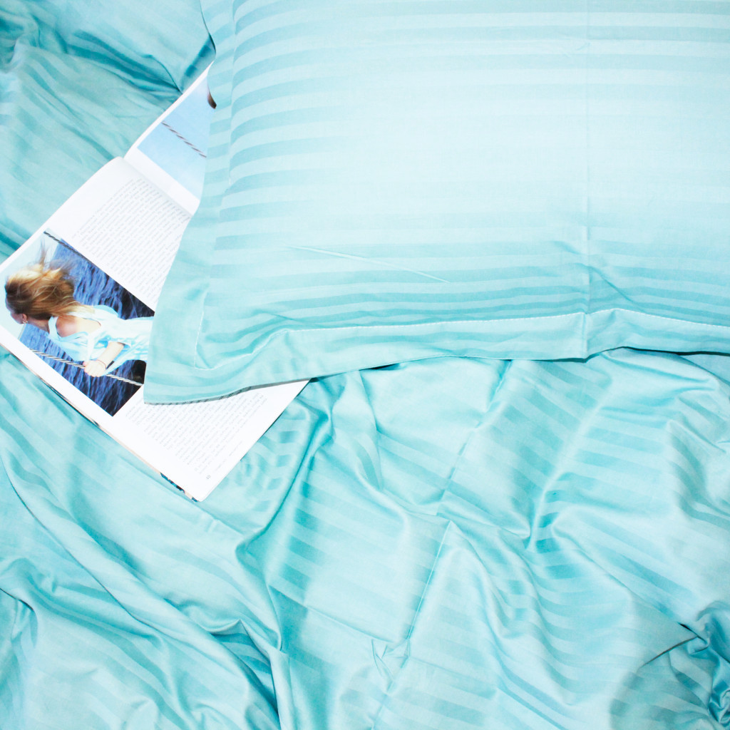 Постільна білизна MirSon Satin 30-0015GreenWave 160х220 Сімейний (2200005253281) - зображення 6