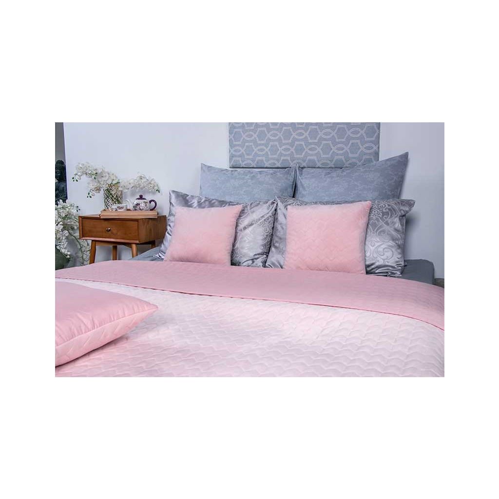 Подушка Руно декоративна Velour Rose 40х40 (311.55_Rose) - зображення 3