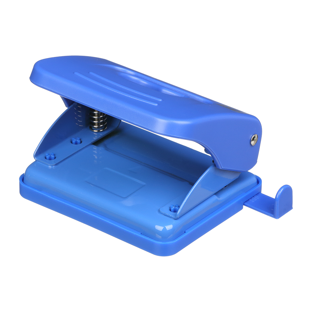 Діркопробивач Buromax пластиковий, до 20 аркушів, 120 х 82 х 53 мм, синий (BM.4017-02) - зображення 2