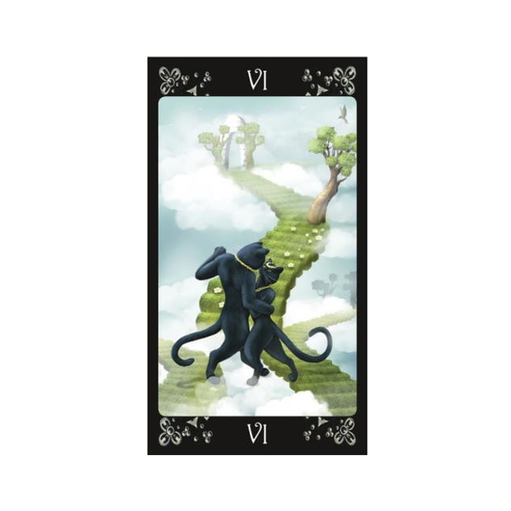 Гральні карти Scarabeo Таро Чорних Котів (Black Cats Tarot) (EX202UK) - зображення 5