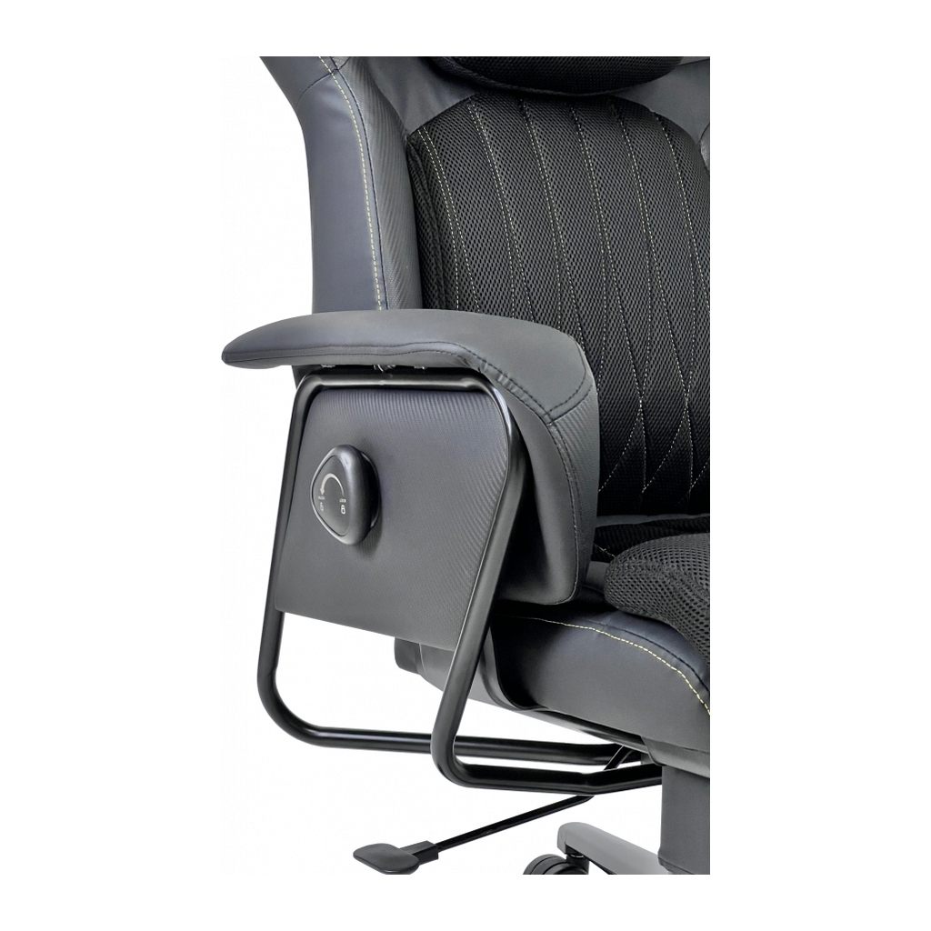 Крісло ігрове GT Racer X-7484 Black (X-7484 Fabric Black XL) - изображение 11