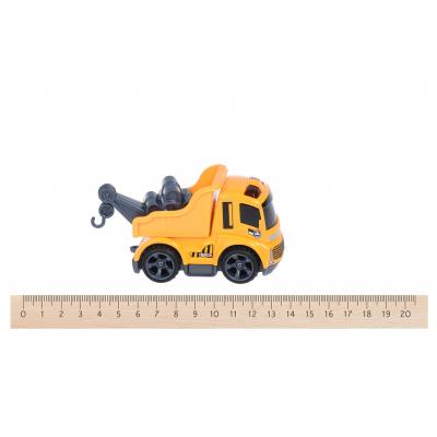 Спецтехніка Same Toy Metal Стоительная техника-самовал с краном (SQ90651-1Ut-3) - зображення 2