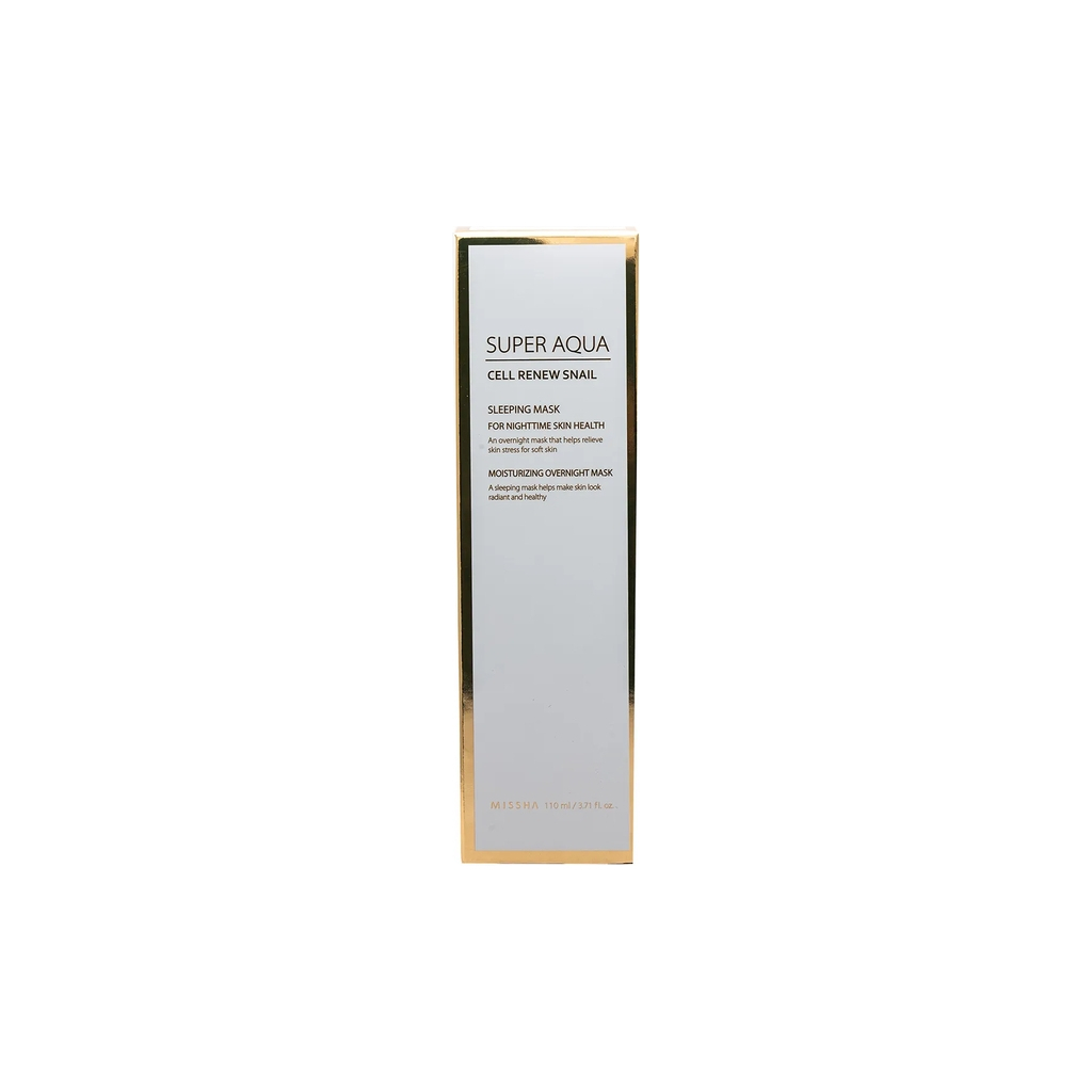 Маска для обличчя Missha Super Aqua Cell Renew Snail Sleeping Moisturizing Mask Нічна 110 мл (8809581458611) - зображення 3