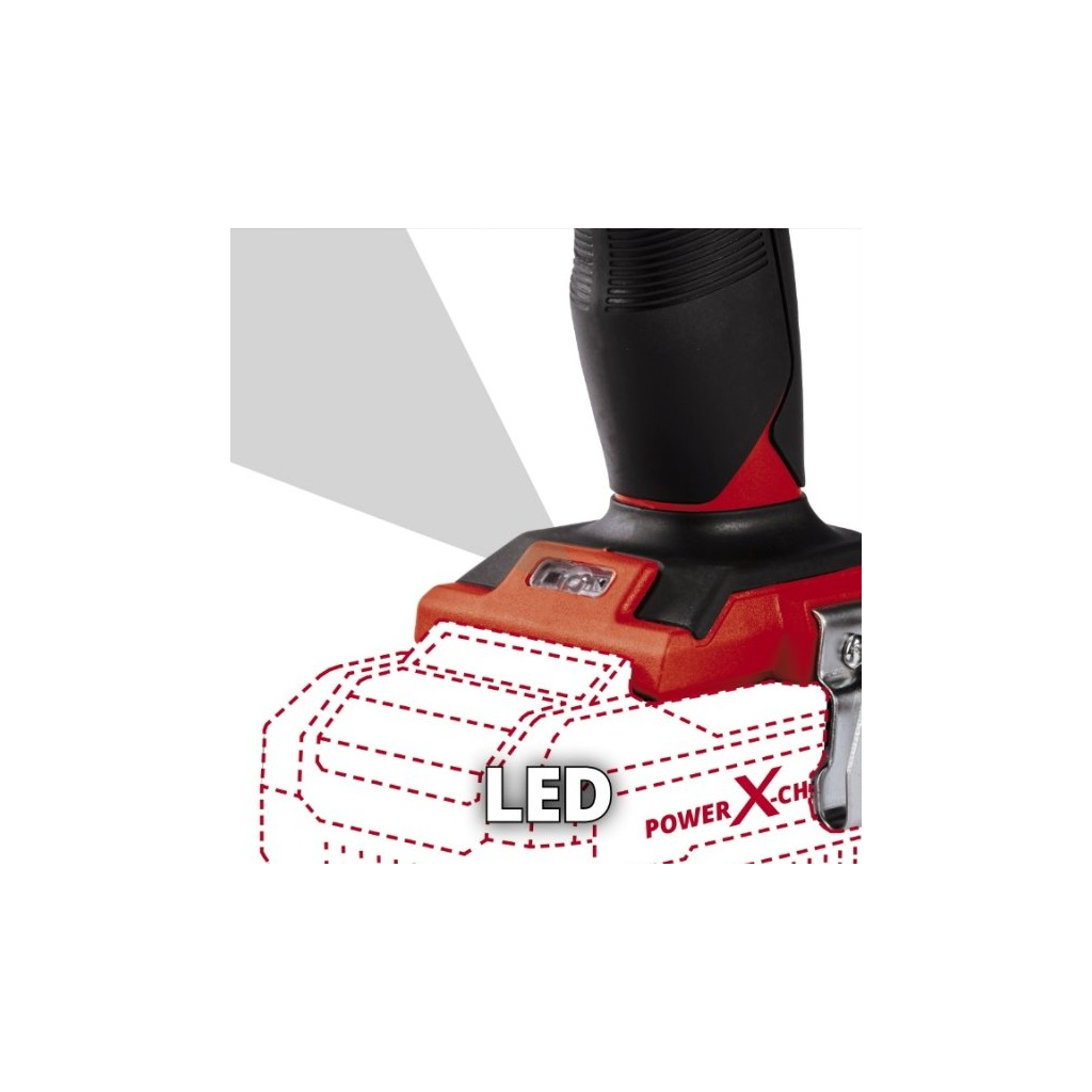 Шуруповерт Einhell TE-CD 18/48 Solo (без АКБ і ЗП) (4513926) - зображення 6