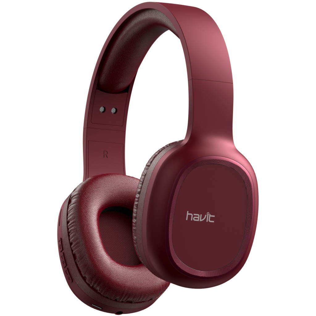 Навушники Havit HV-H2590BT Pro Red (6939119045722) - зображення 5
