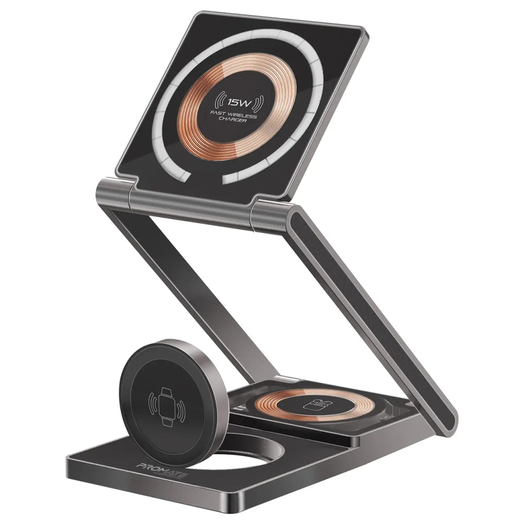 Зарядний пристрій Promate lucidfold-trio - зображення 1