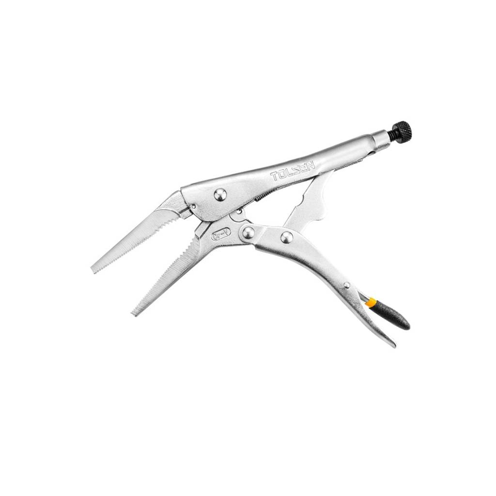 Кліщі Tolsen затискні 165 мм прямі подовжені губки Профі (10381) - picture 5