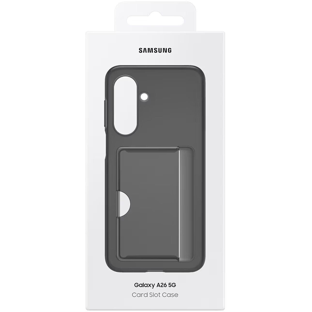 Чохол до мобільного телефона Samsung Galaxy A26 (A266), Card Slot Case black (EF-OA266TBEGWW) - зображення 6