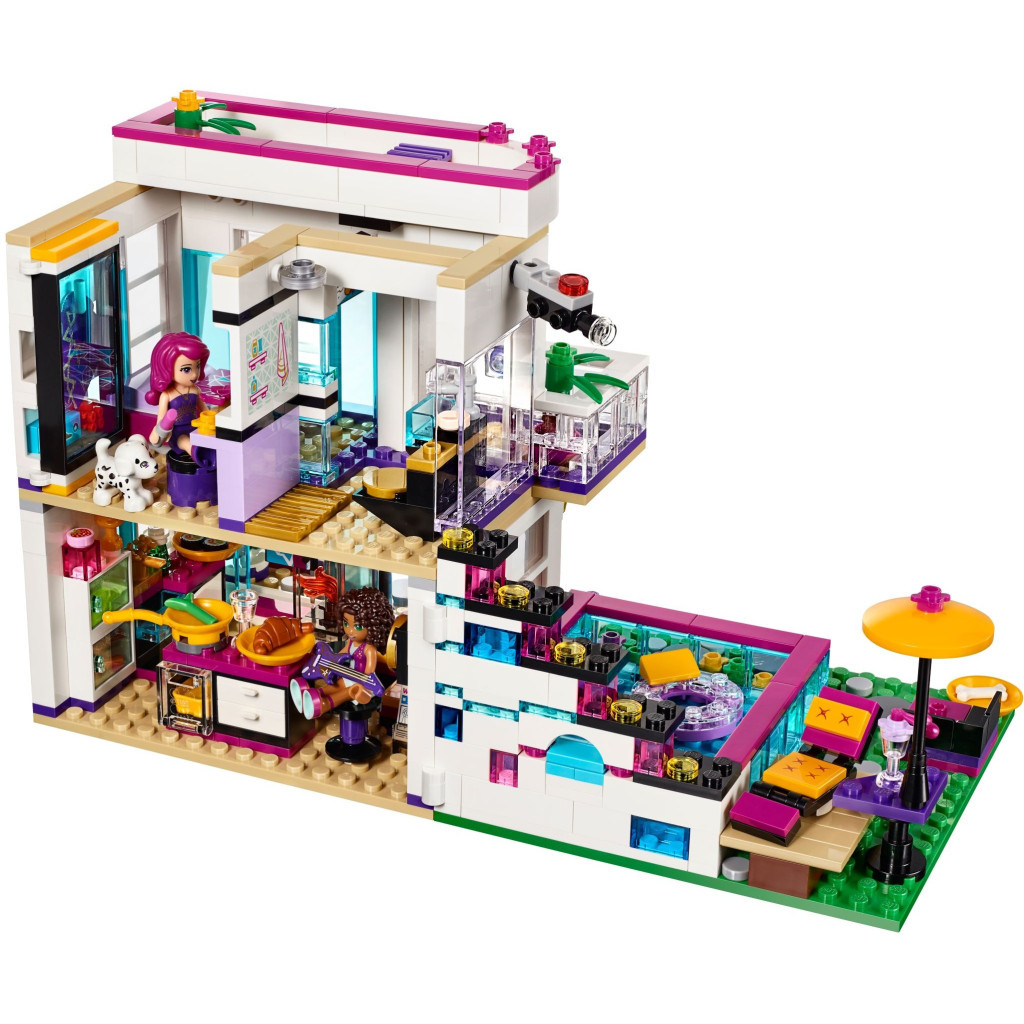 Конструктор LEGO Friends Поп-зірка Дім Ліві (41135) - зображення 5