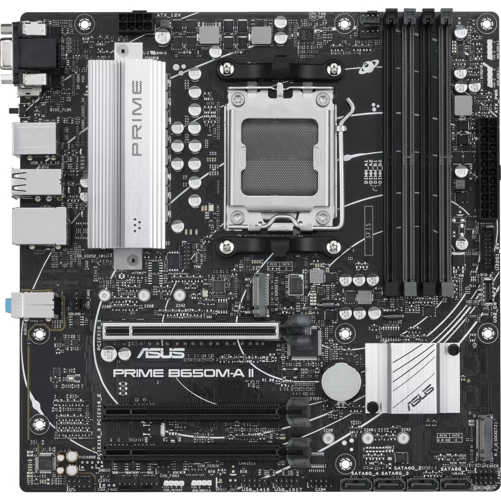 Материнська плата ASUS PRIME B650M-A II-CSM - зображення 1