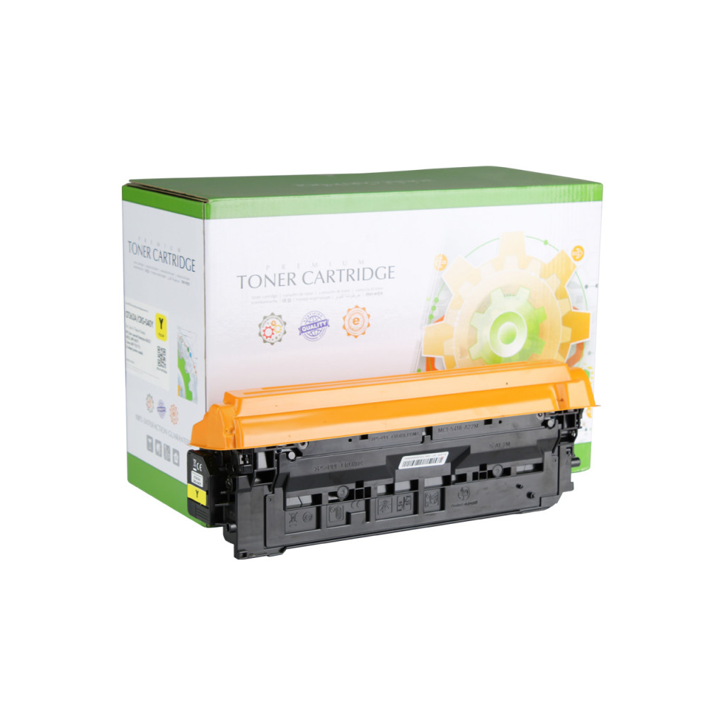 Картридж Static Control HP CF362A (508A), Canon 040 yellow (002-01-RF362A) - зображення 1