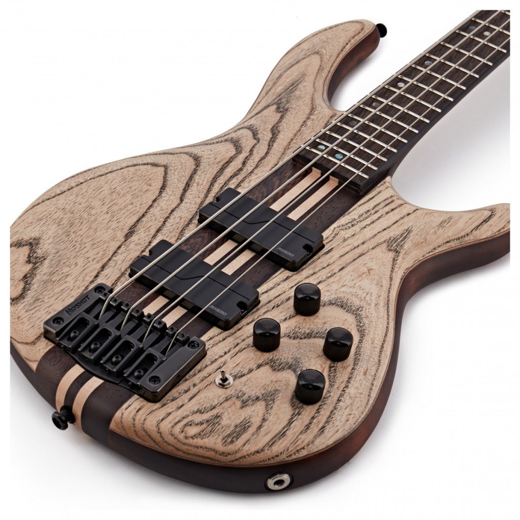Бас-гітара Cort A4 Ultra Ash (Etched Natural Black) - зображення 2