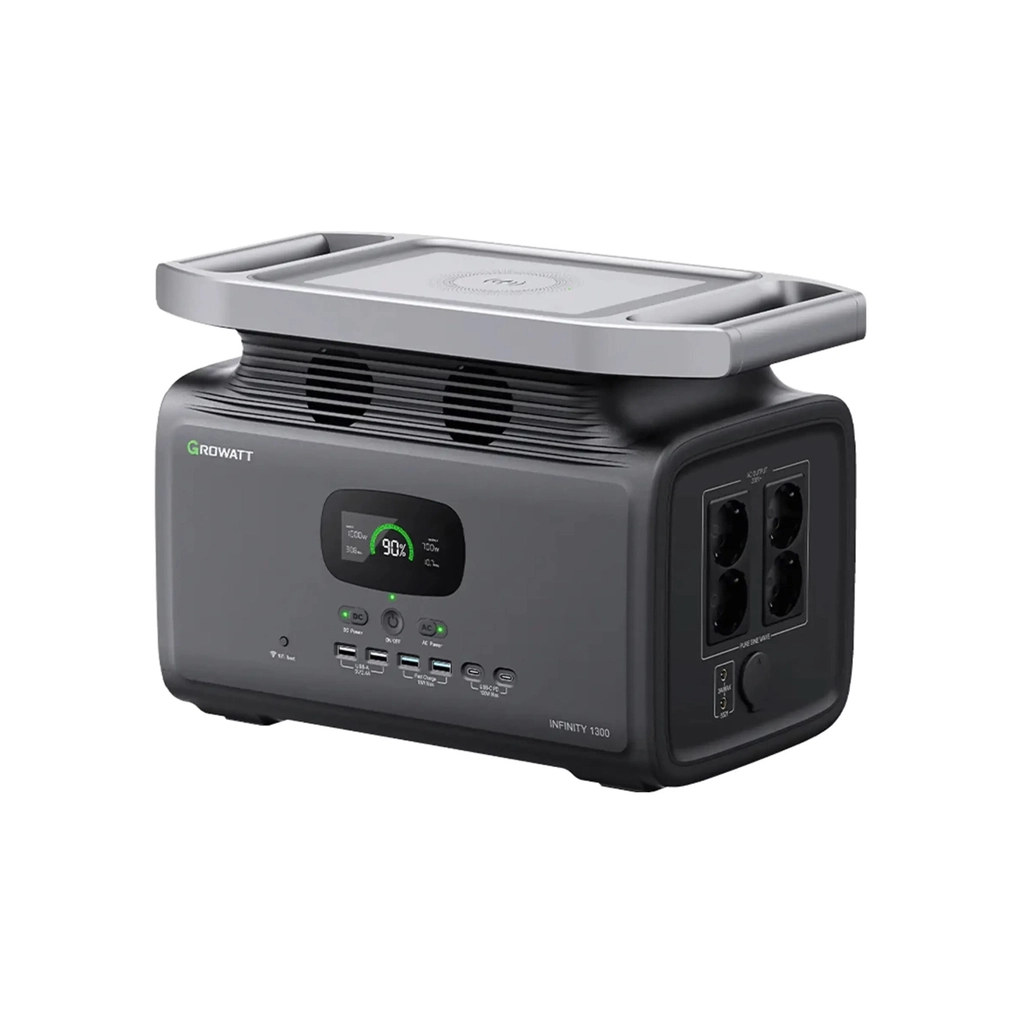 Зарядна станція Growatt Infinity 1300 1800W, 1382Wh (PPSL00.0000500LS0) - изображение 2
