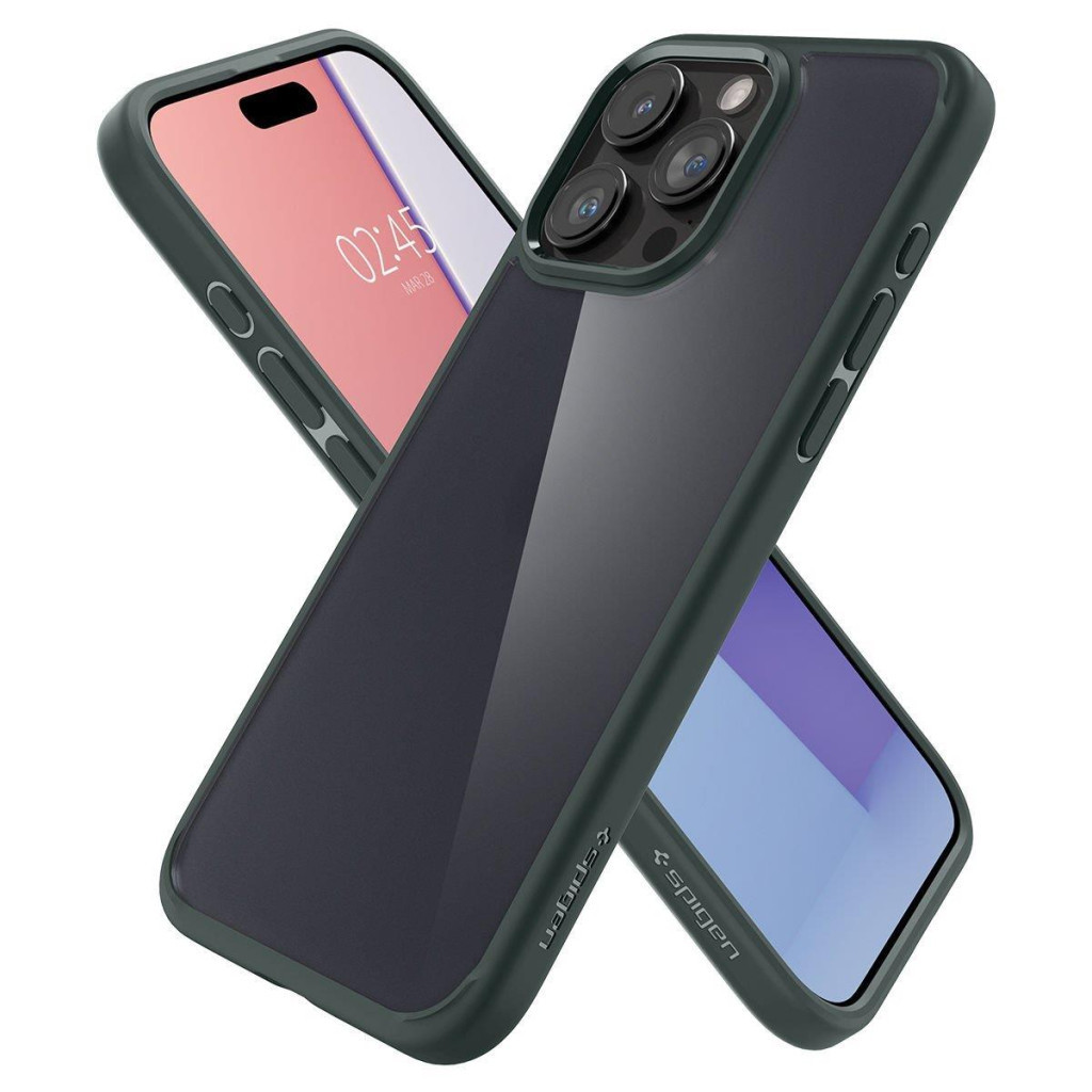 Чохол до мобільного телефона Spigen iPhone 15 Pro Max Ultra Hybrid Frost Green (ACS06569) - зображення 4