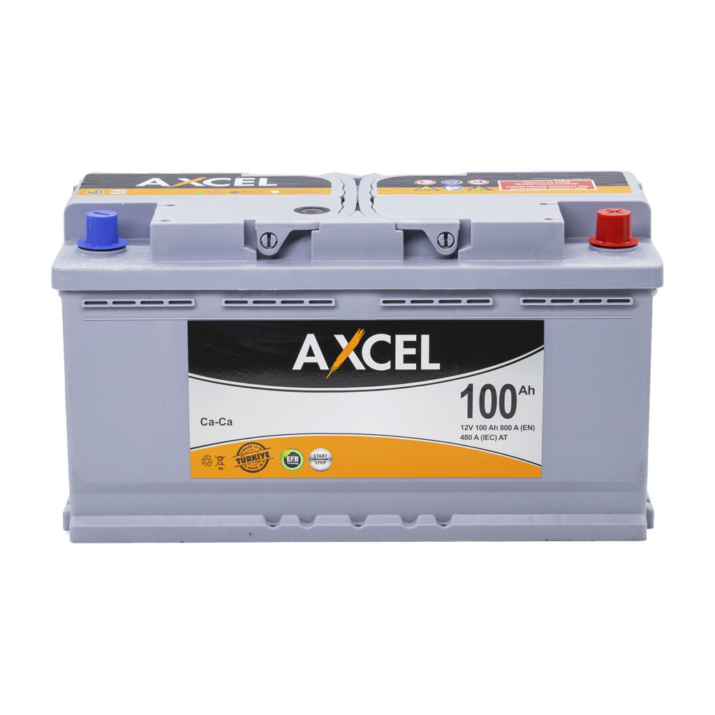Акумулятор автомобільний AXCEL Start-Stop EFB 100A +прав. (L5) (800 пуск) - зображення 1