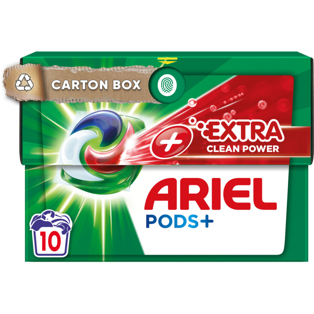 Капсули для прання Ariel Pods All-in-1 + Сила екстраочищення 10 шт. (8001090803412) - зображення 1