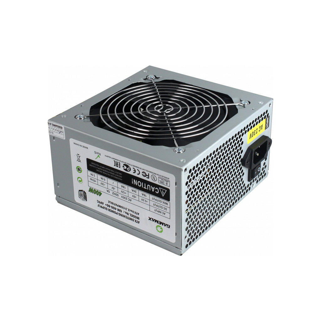 Блок живлення Gamemax 400W (GM-400W-80+APFC) - зображення 1