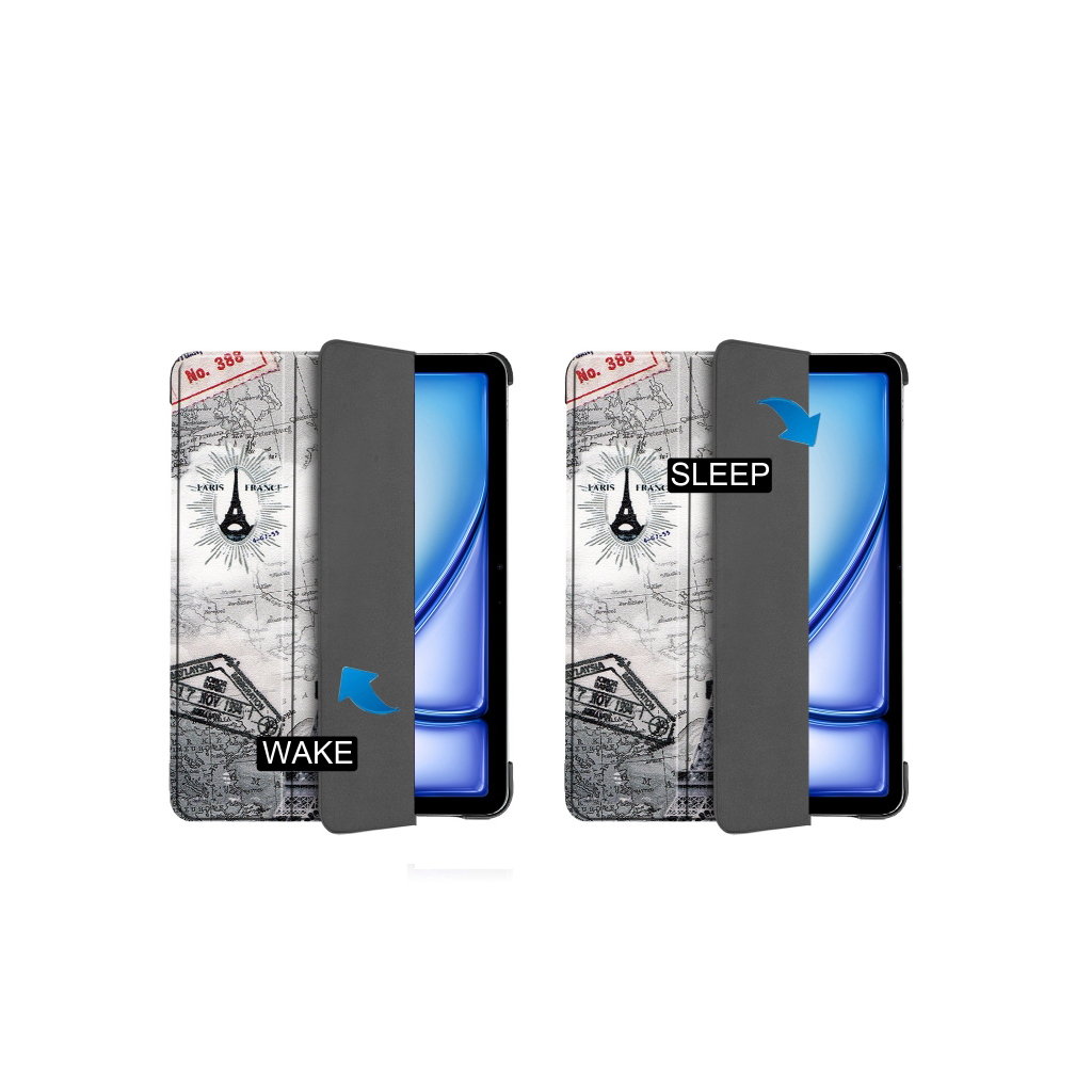 Чохол до планшета BeCover Smart Case Apple iPad Air 11" M2/M3 (2024/2025) Paris (711608) - зображення 7