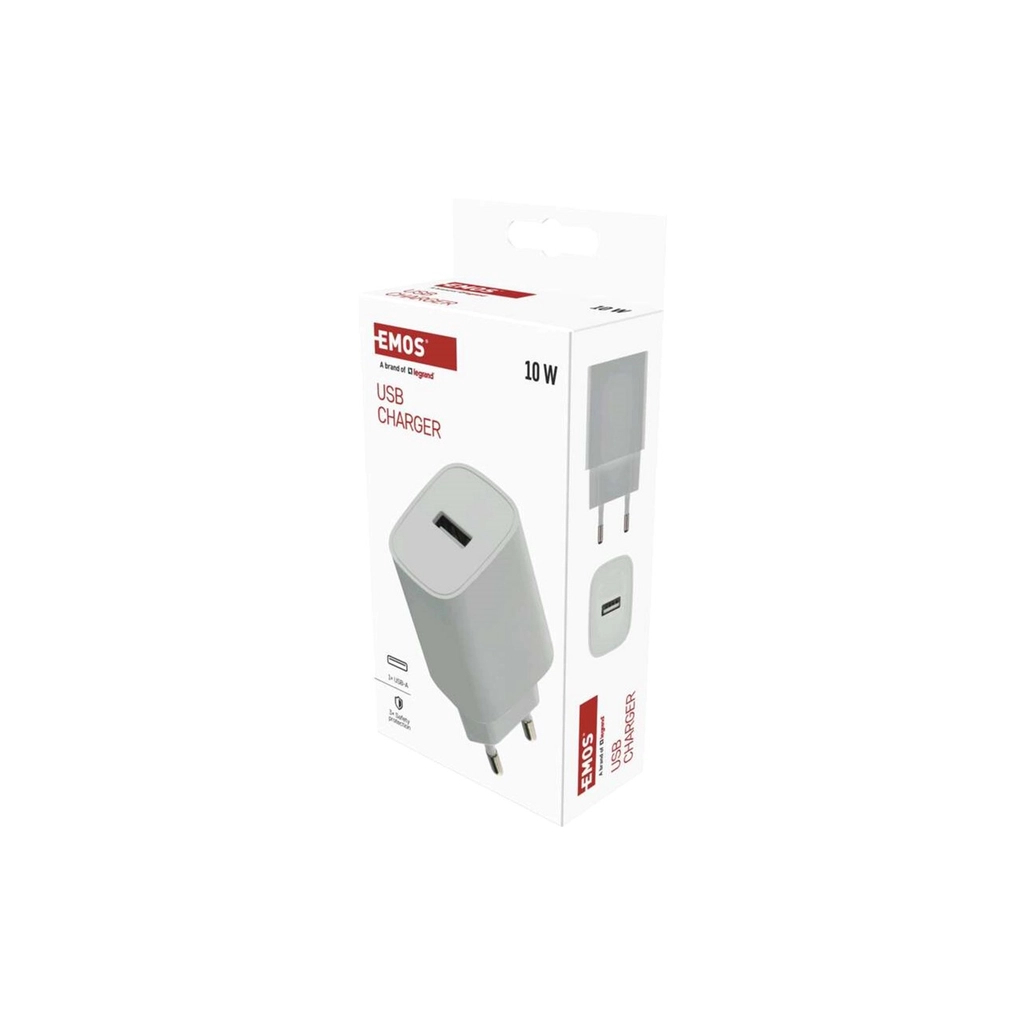 Зарядний пристрій EMOS V01B10 USB-A 10W (V01B10) - изображение 9