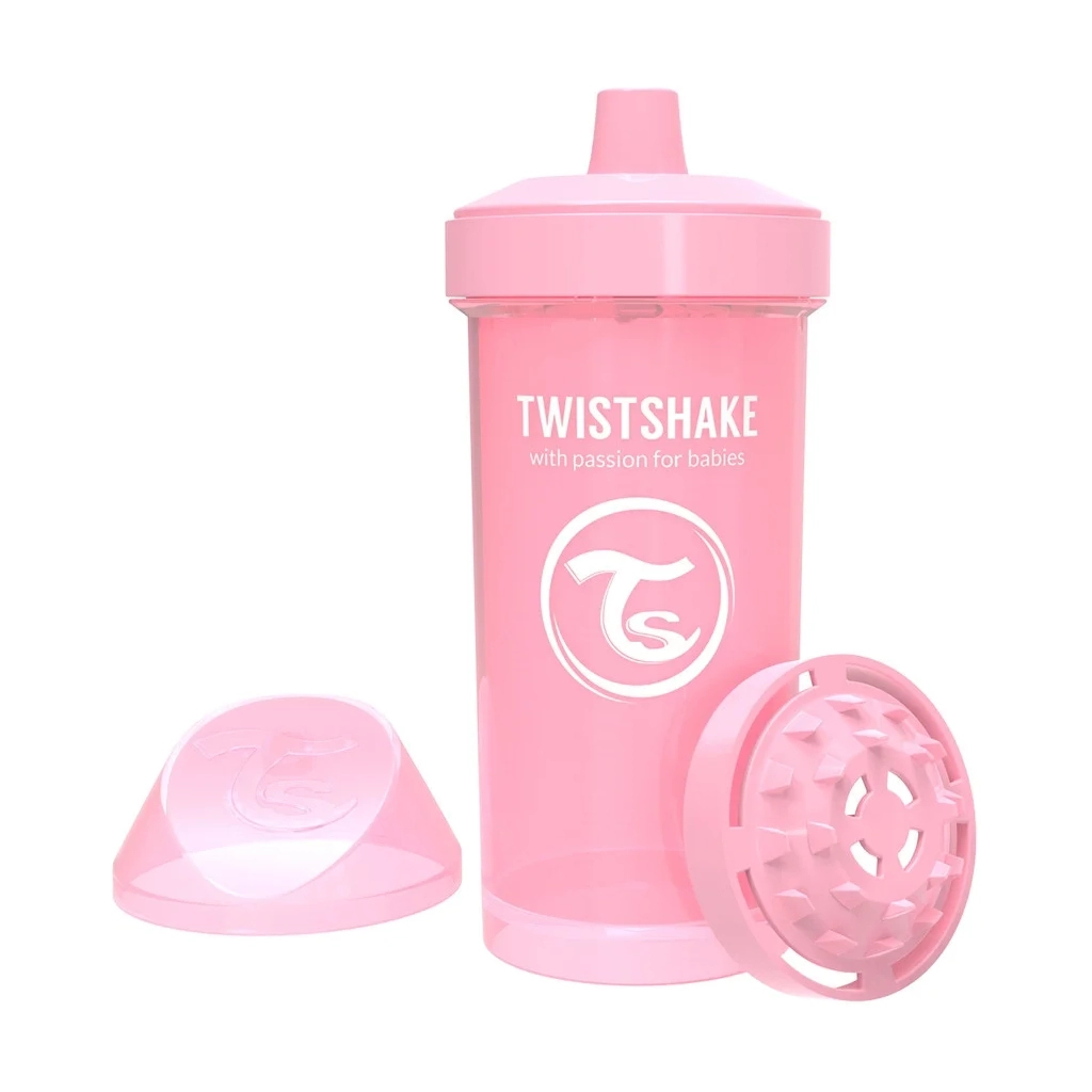 Поїльник-непроливайка Twistshake 360 мл 78279 світло-рожева (69893) - зображення 2