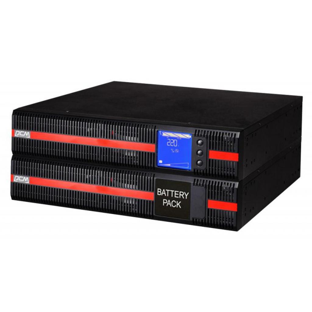 Пристрій безперебійного живлення Powercom MRT-6000 RM LCD - зображення 1