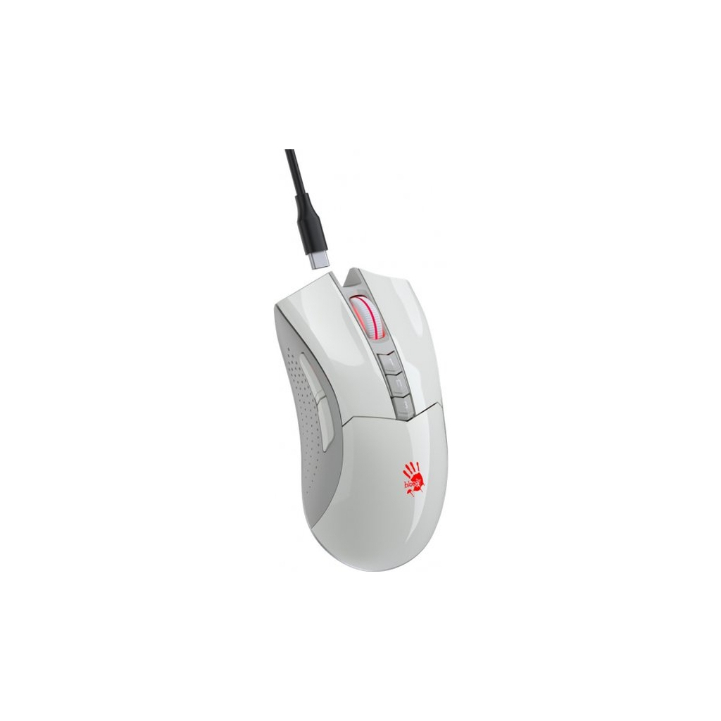Мишка A4Tech Bloody R90 Plus Wireless Greyish White (4711421001731) - зображення 3