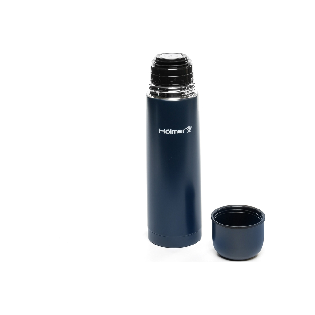 Термос Hölmer Exquisite 750 мл Темно-синій (TH-00750-SDB Exquisite) - зображення 4