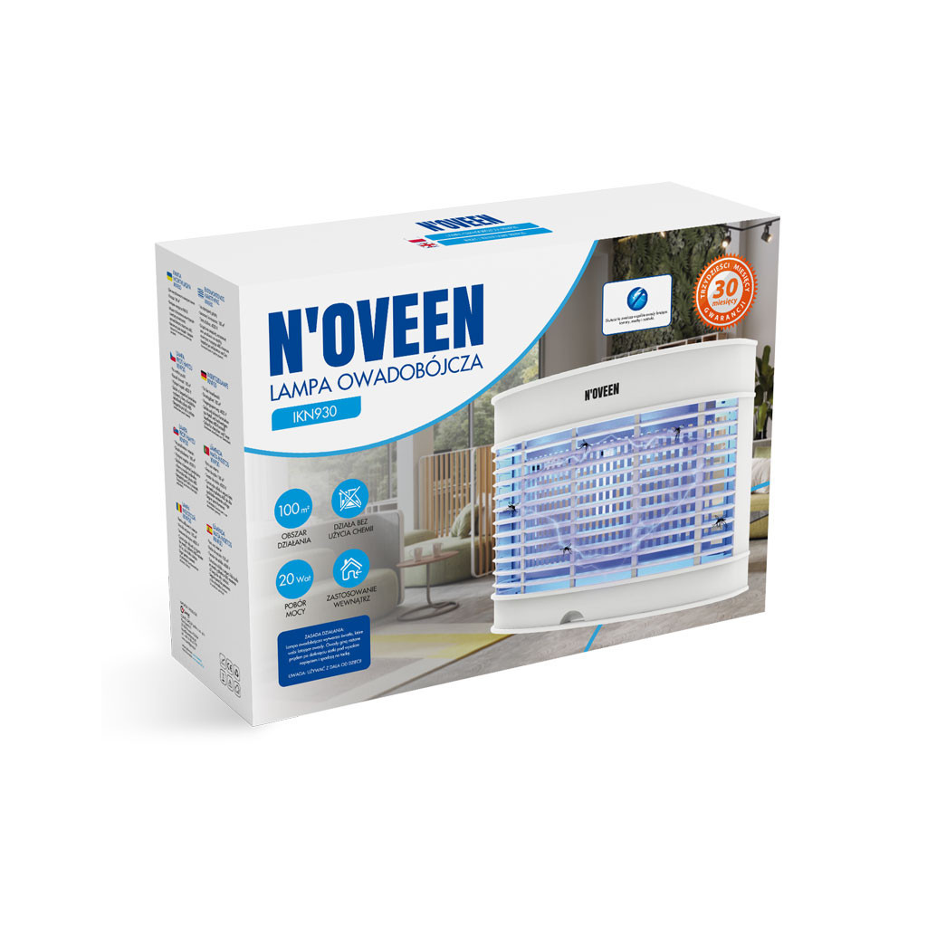 Інсектицидна лампа N'oveen IKN930 (RL076219) - изображение 7