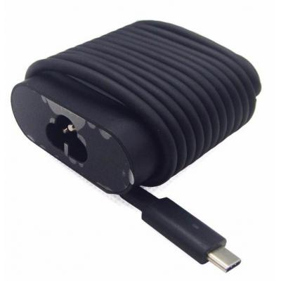 Блок живлення до ноутбуку Dell 45W 20V, 2.25A + 5V, 2A, разъем USB Type C, Oval-корпус (LA45NM150 / A40217) - зображення 1