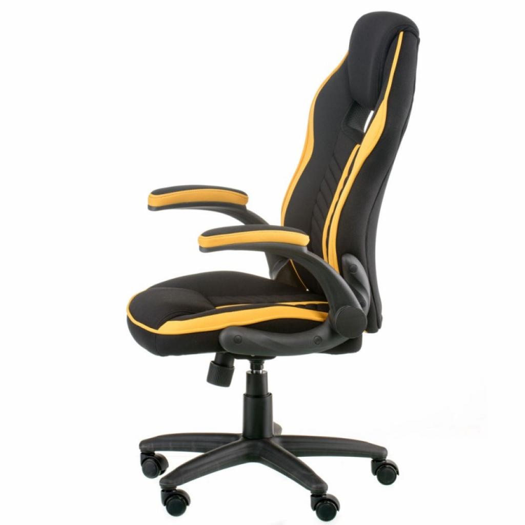 Крісло ігрове Special4You Prime black/yellow (E5548) - зображення 5
