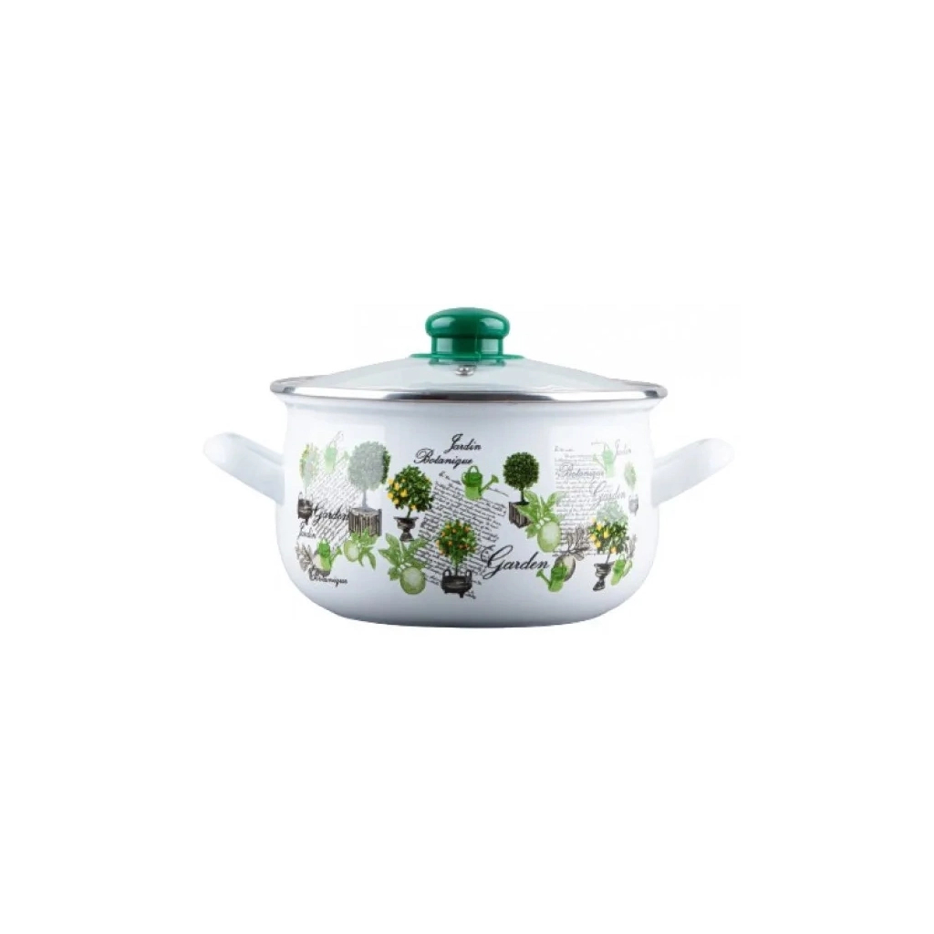 Каструля Gusto "Акварель" Premium 24 см 5,7 л (GT-T-224-W) - зображення 1