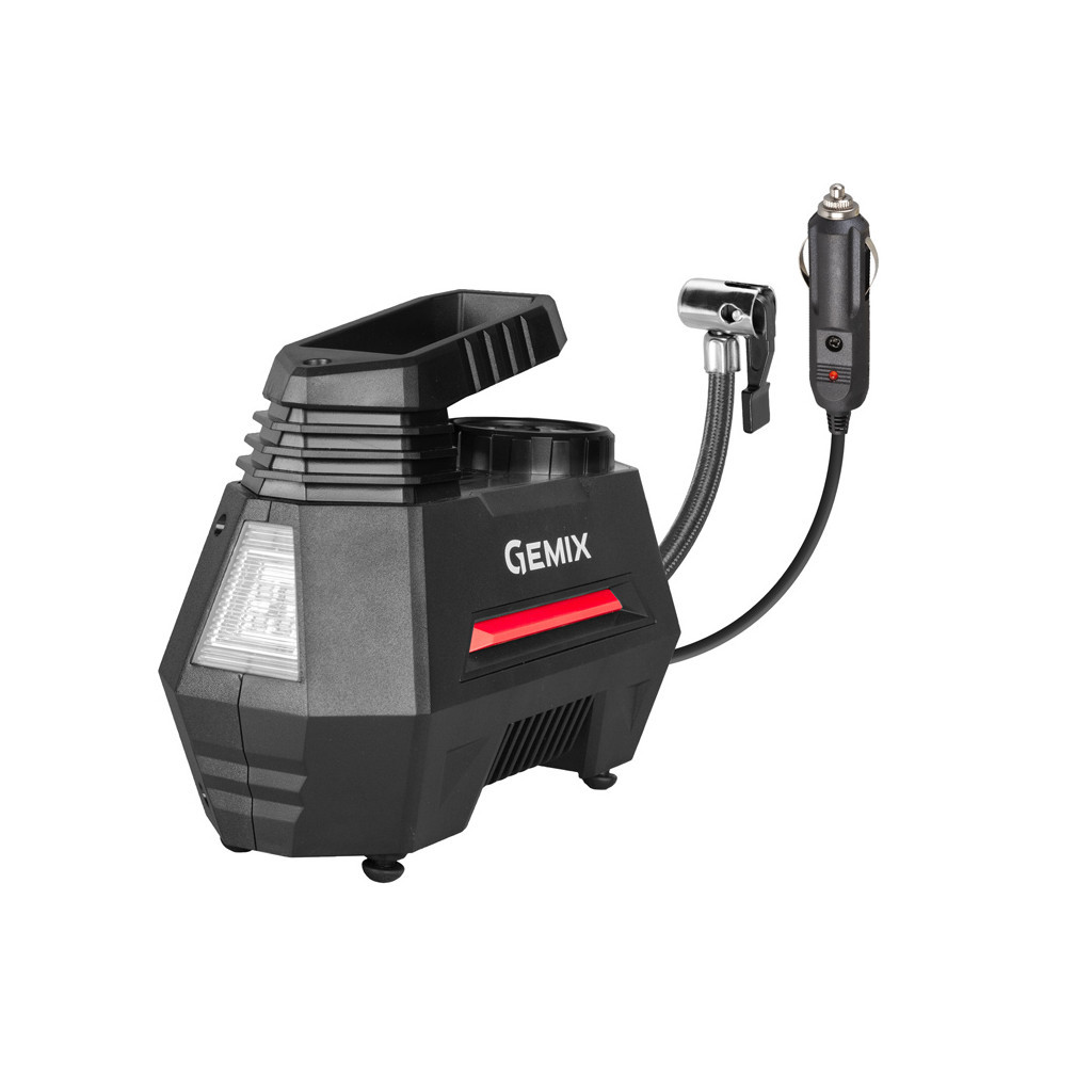 Автомобільний компресор Gemix Model M black/red (10700097) - зображення 1