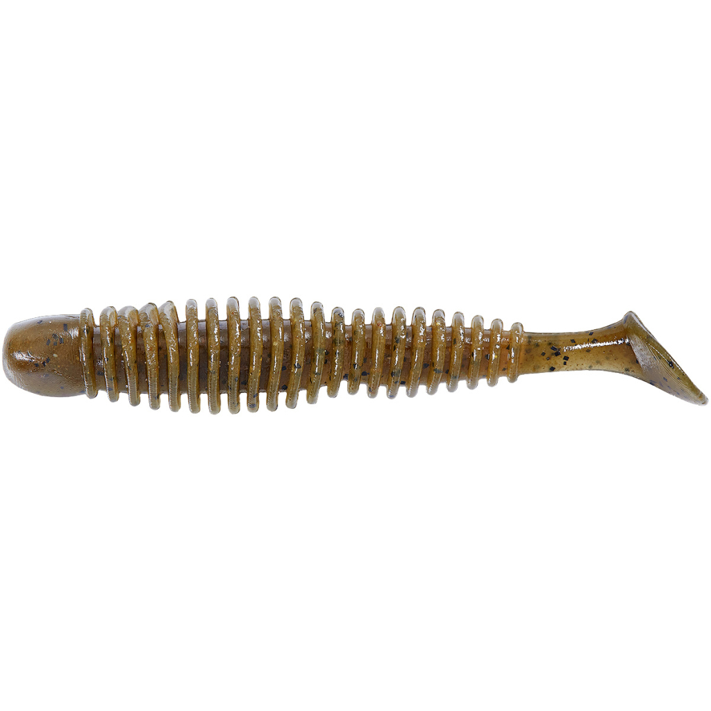 Силікон рибальський Reins Bubbling Shad 3" 002 Green Pumpkin (8 шт/уп.) (1552.03.63) - зображення 1