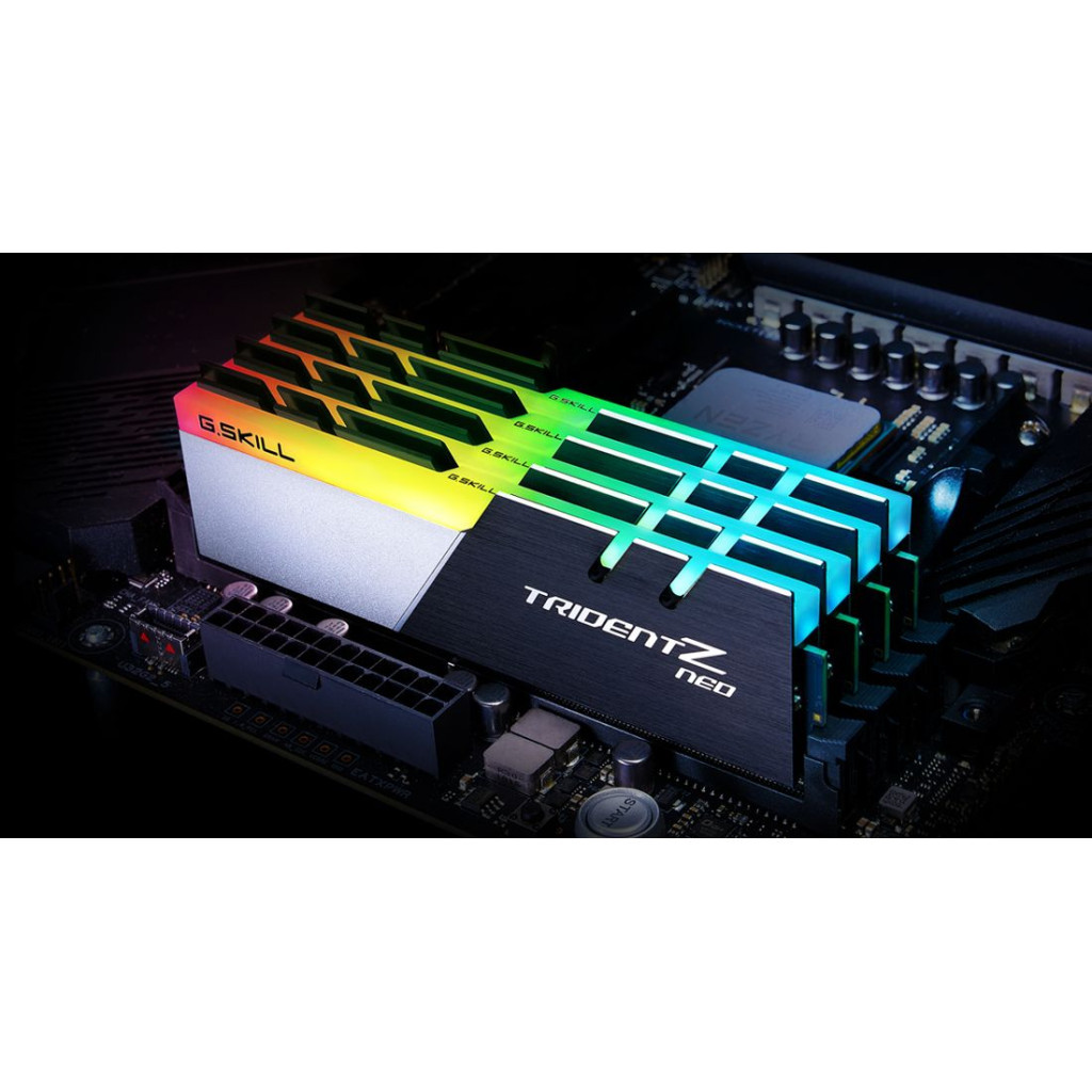 Модуль пам'яті для комп'ютера DDR4 16GB (2x8GB) 3600 MHz Trident Z Neo G.Skill (F4-3600C16D-16GTZNC) - зображення 4