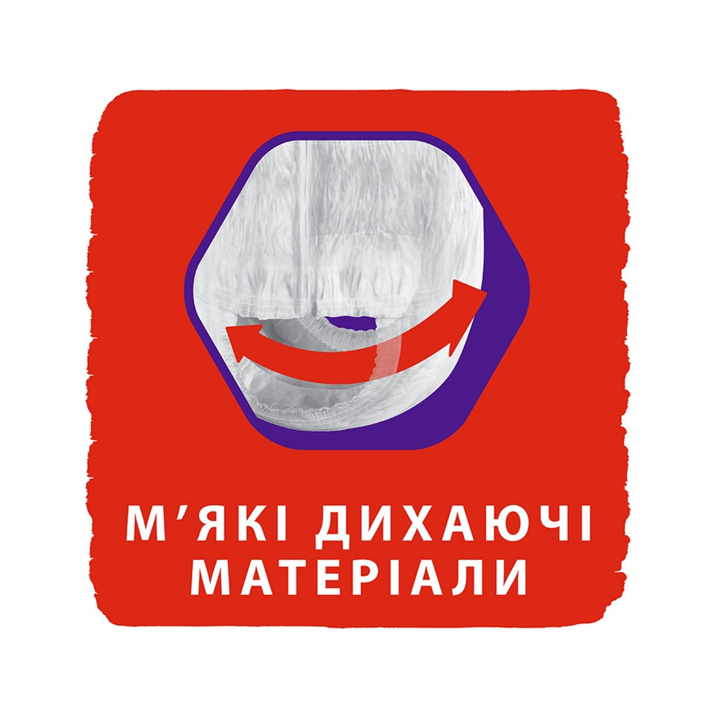 Підгузки Libero UpGo 7 16-26 кг 32 шт HERO (7322541091044) - зображення 4
