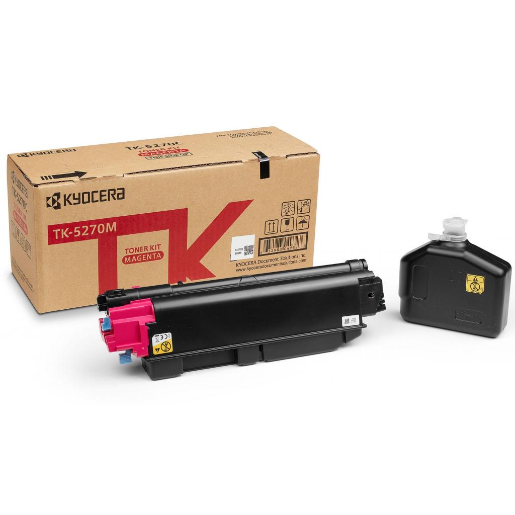 Тонер-картридж Kyocera TK-5270M Magenta 6K (1T02TVBNL0) - зображення 1