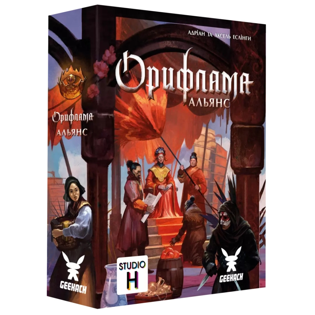 Настільна гра Geekach Games Орифлама. Альянс (Oriflamme: Alliance) (укр.) (GKCH095A) - зображення 1