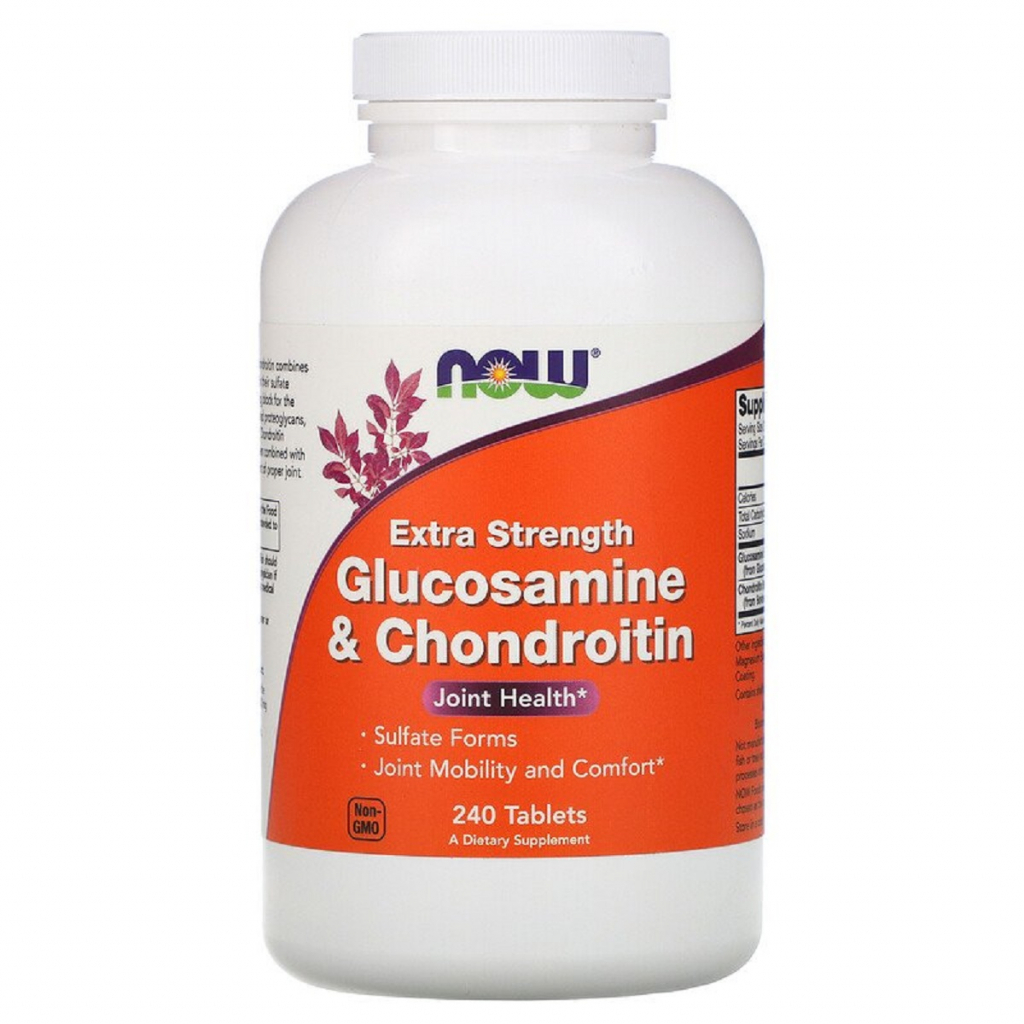 Вітамін Now Foods Глюкозамін І Хондроітин Посиленої дії, Glucosamine & Ch (NOW-03244) - зображення 1