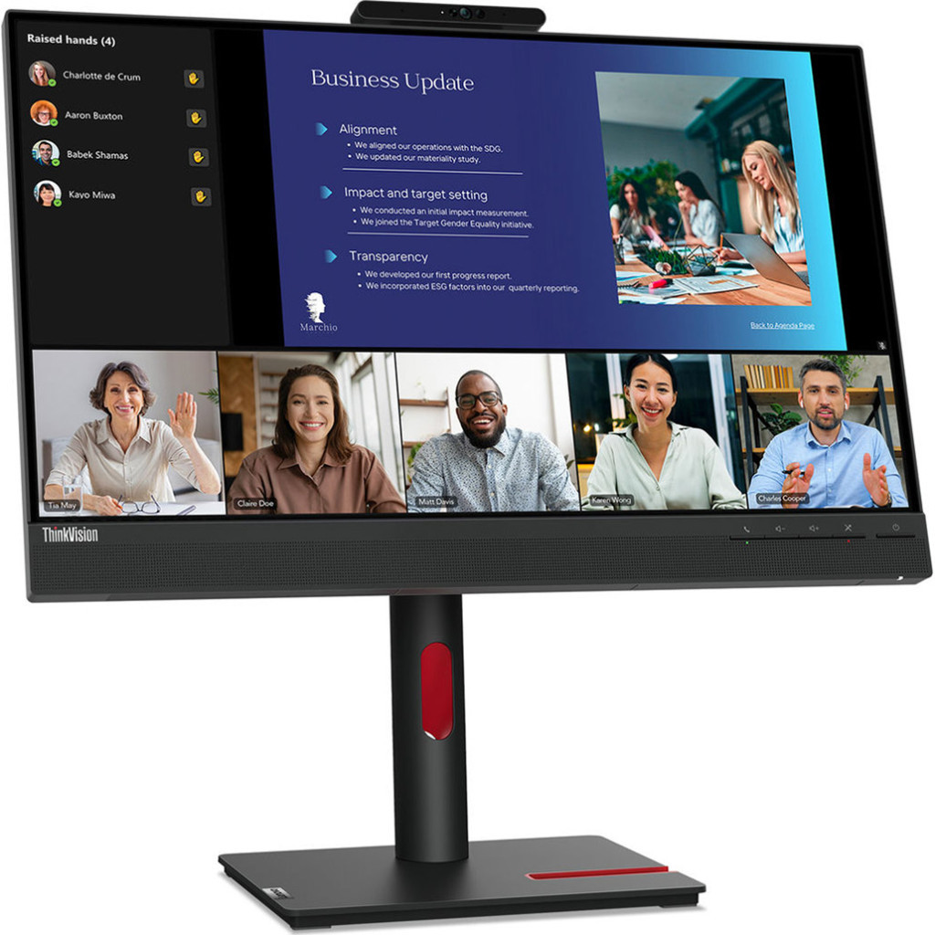 Монітор Lenovo T24v-30 (63D8MAT3UA) - зображення 2