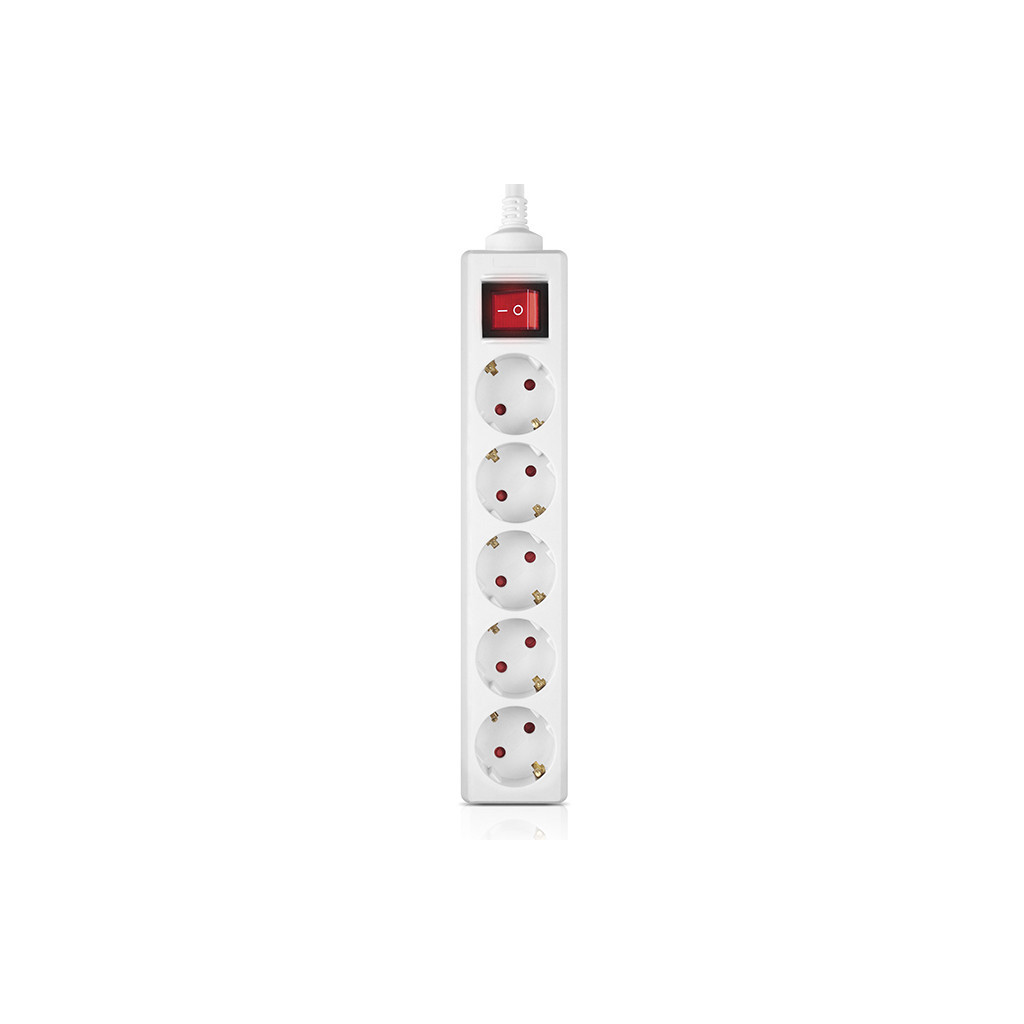 Мережевий фільтр живлення REAL-EL RS-Protect M 3m, white (EL122300027) - зображення 2