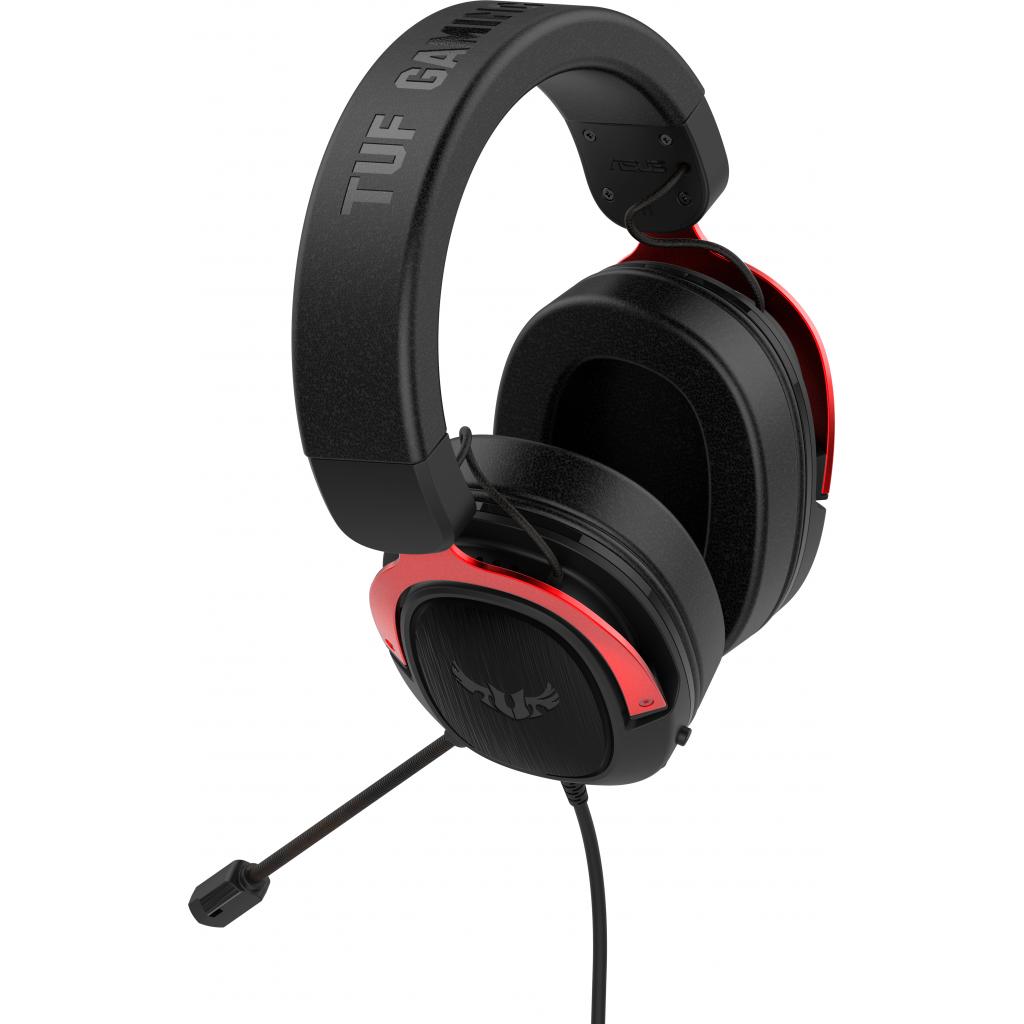 Навушники ASUS TUF Gaming H3 Red (90YH02AR-B1UA00) - зображення 3